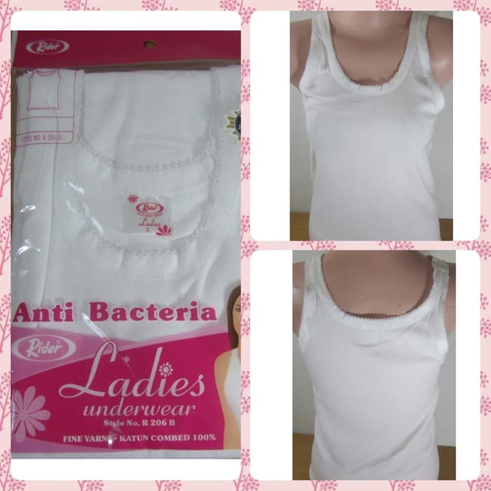 Ladies Singlet / Singlet Wanita Anti Bacteria Rider R 206 Bp