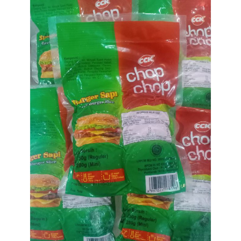 

Chop-Chop Daging Burger Mini 20's 280gr