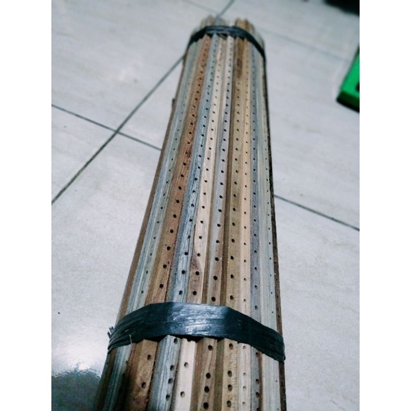 Sabuk sangkar burung bulat 45cm bor 3mm 15pcs/komponen sangkar burung