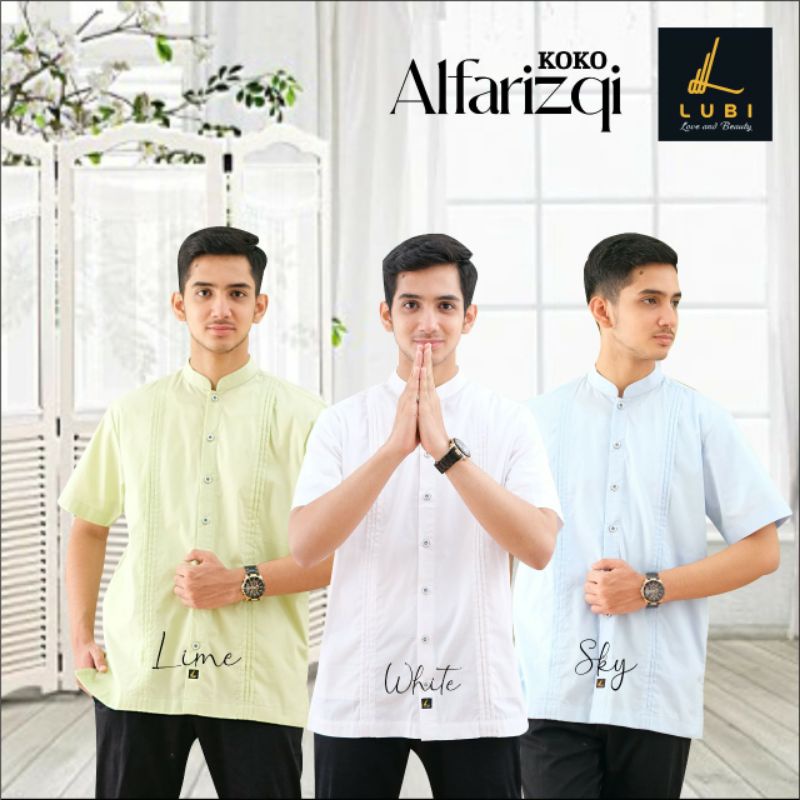 KOKO ALFARIZQI BY LUBI FASHION KOKO DEWASA LENGAN PENDEK KOKO TERBARU