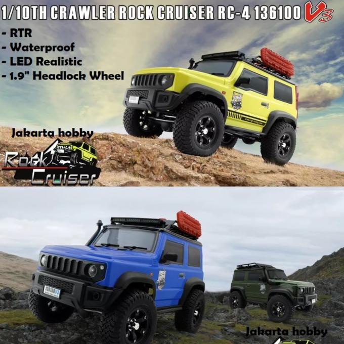 RC Car Offroad HSP RGT 136100 V3 RGT Jimny Rock Cruiser 1/10 4WD