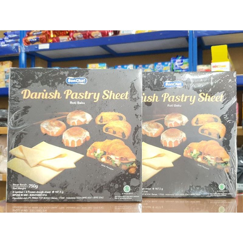 BonChef Puff Pastry sheet butter/Kulit Pastry/Croisant/Kulit Bolen/Kulit Pai