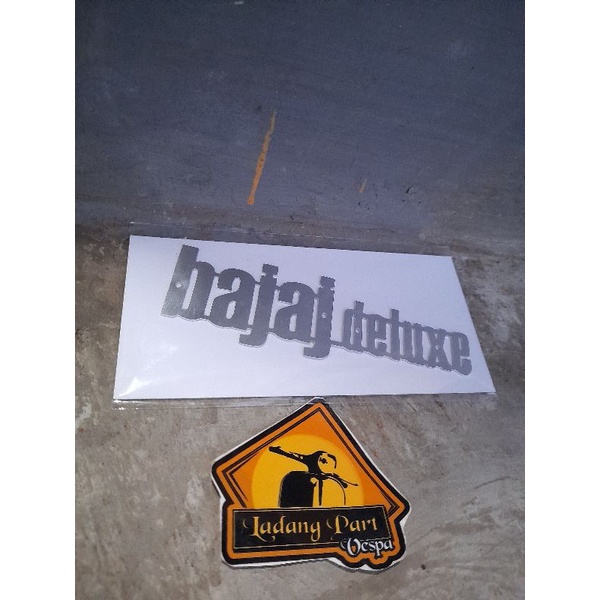 Emblem bajaj deluxe