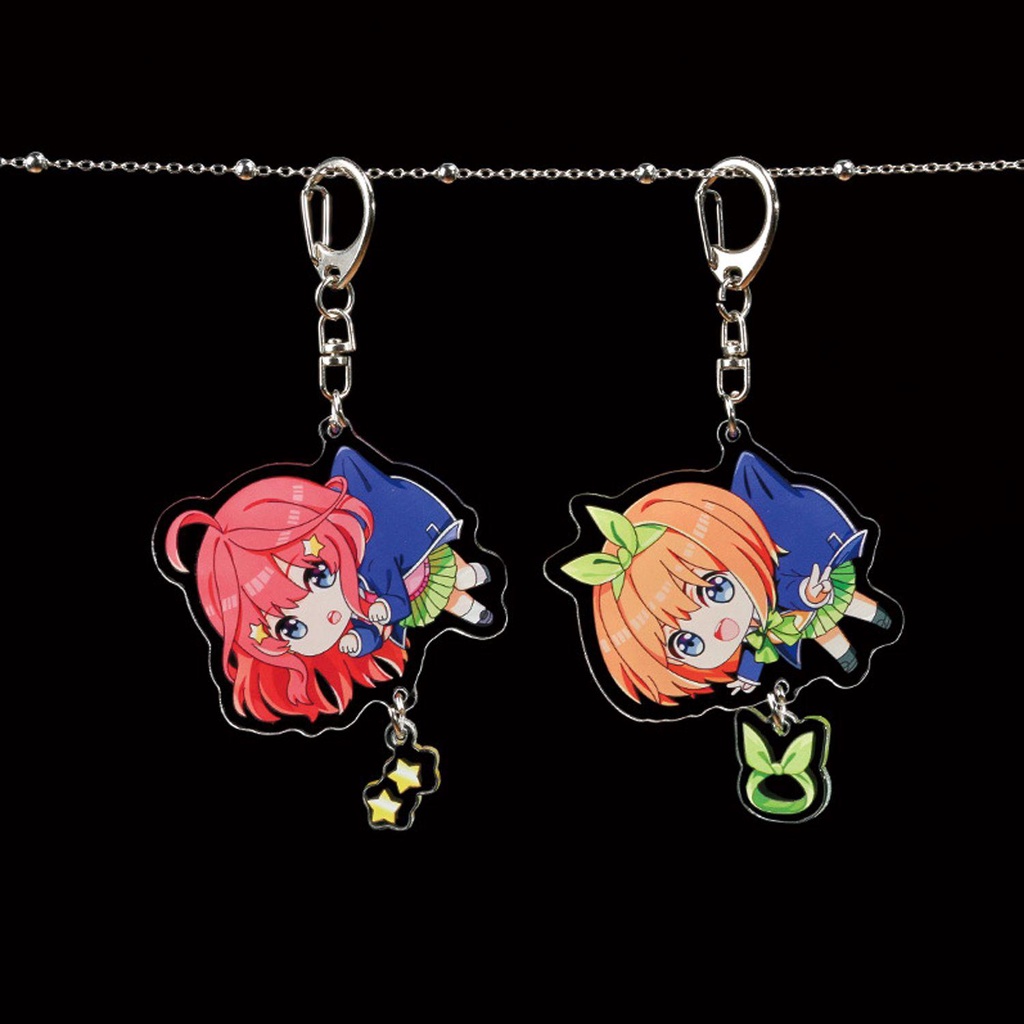 PREVA Keychain Itsuki Miku Ichika Nakano The Quintessential