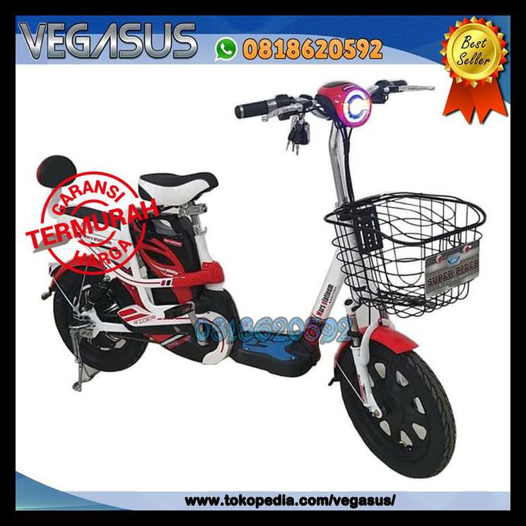 before name BAYAR DITEMPAT]] SEPEDA LISTRIK SUPER RIDER type Earth gold sepeda listrik Ban Tubles -