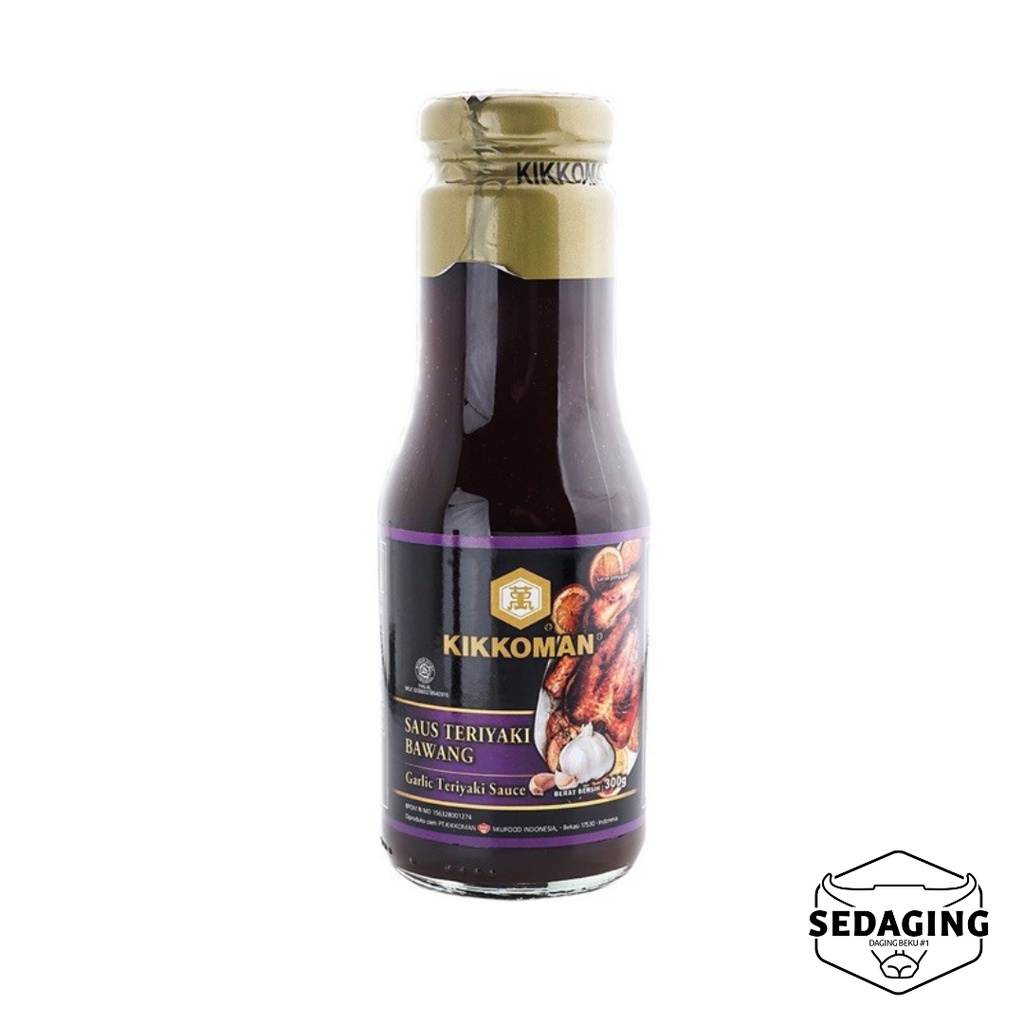 

Kikkoman Teriyaki Garlic 300 gram / Saus Marinasi Daging Slice Rasa Teriyaki Bawang