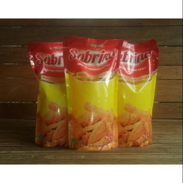 

Minyak goreng sabrina 1 liter