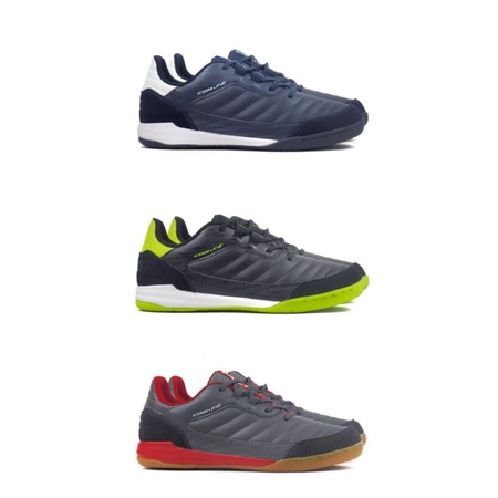 Sepatu Futsal Calci Bomsala Inflick Black Navy Lime Red Original Murah