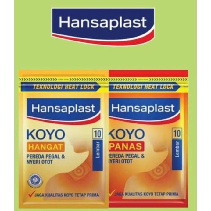 (10 lbr) Hansaplast koyo panas/hangat