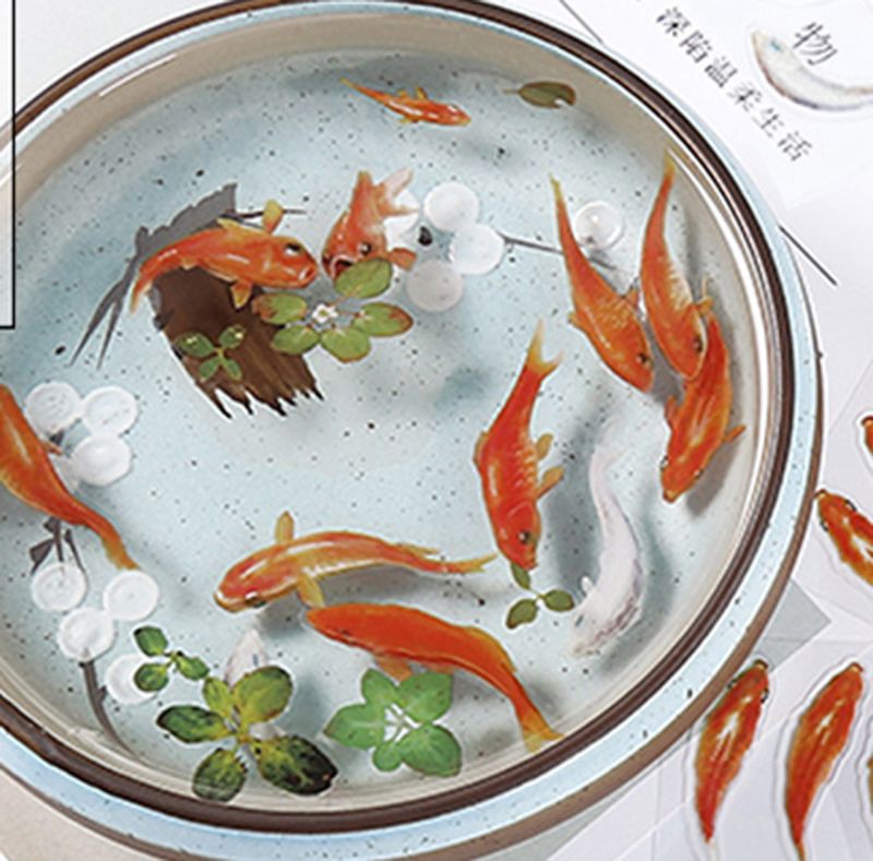 Moonlight&quot; 3D Goldfish Clear Film Resin DIY Fillers Water-Like Painting Jewelry Making Tool