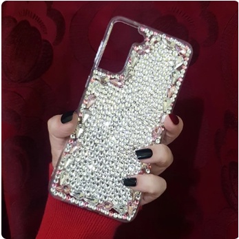 Softcase Samsung S21 Plus - Softcase Samsung S21 Plus Motif - Softcase Bling Bling Samsung S21 Plus 