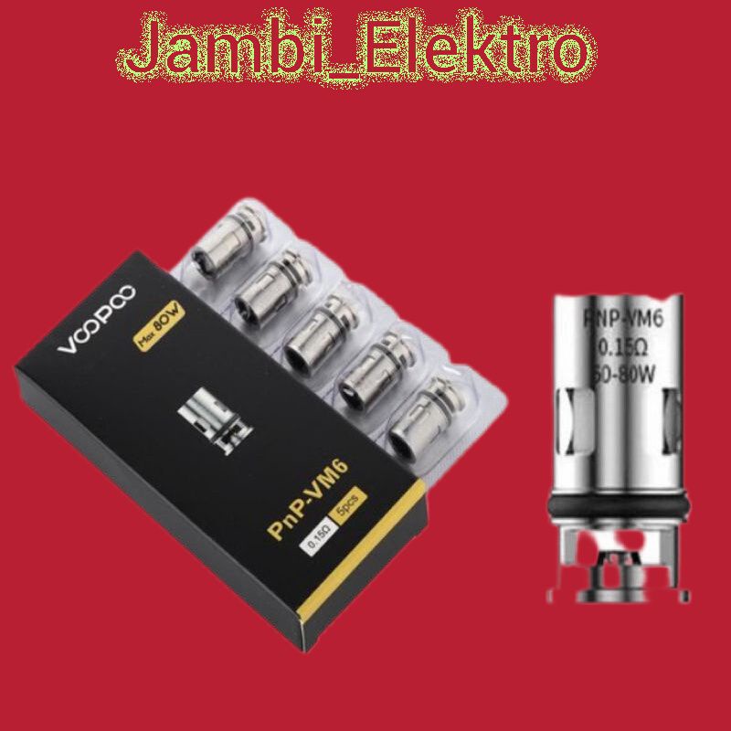 New elektronik kecil lainnya SPECIAL AKSESORIS KOIL VOOPOOO DRAG x/DRAG s/ARGUS PRO 60-80W 0.15 0HM HARGA 1 PERBIJI