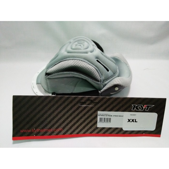 KYT Strike Eagle Sparepart - Crown Pad / crownpad / busa atas helm strike eagle / original sparepart