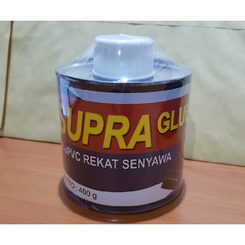 Jual Lem u PVC Supra Glue Rekat Senyawa Lim Kaleng Pipa PVC Supraglue