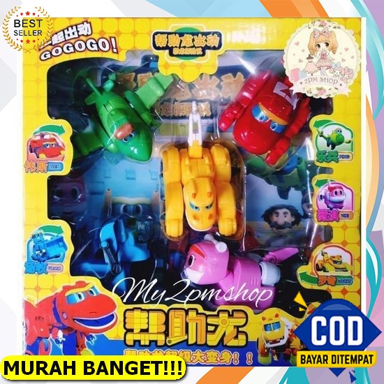 Tomindo Mainan Anak Mobil Mobilan Jadi Robot Maenan Terbaru Unik Viral Baru Mainan Anak Gogo Dino Se