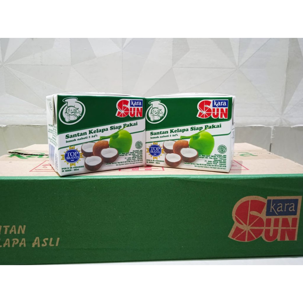 (JSO) SUN KARA Santan Kelapa 200ml