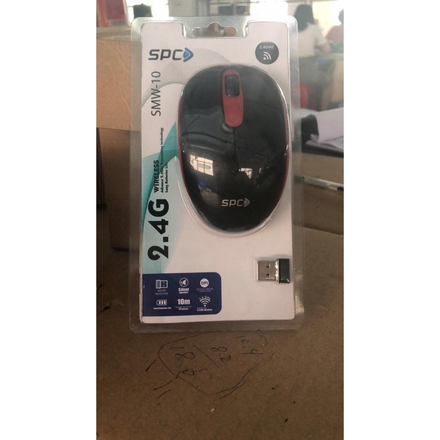 Mouse wireless spc smw 10 termurah