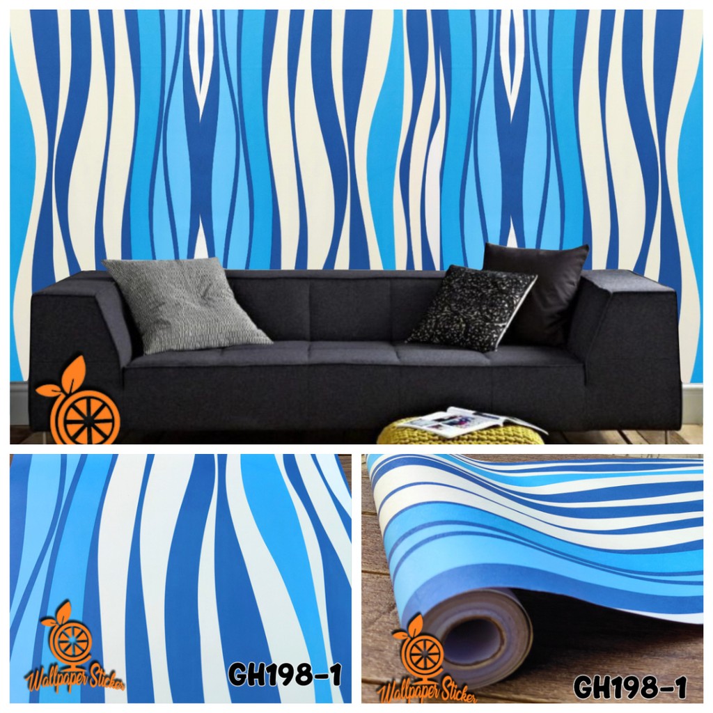 Wallpaper dinding 3d motif elegant / Wallpaper dinding kamar tidur anak wallpaper stiker dinding rumah Motif Kotak 3D Ungu Ukuran 45Cmx10meter-GH198-1