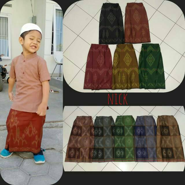 Jual SARUNG INSTAN ANAK BATIK, TERMURAH, REMAJA, LAKI-LAKI COWOK, KADO