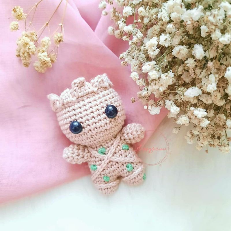 Amigurumi (boneka rajut) baby groot