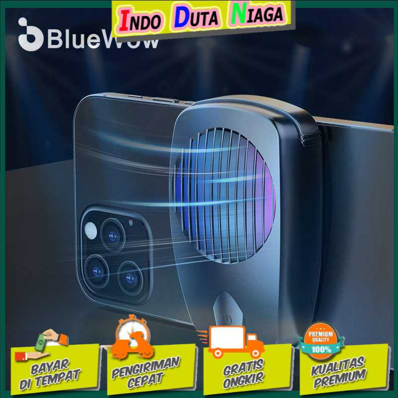 IDN TECH - Bluewow Kipas Pendingin Smartphone Cooling Fan Battery Version - TH10