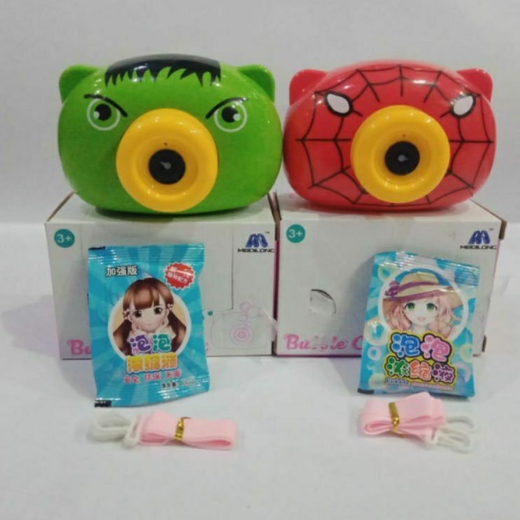 Mainan anak bubble camera 628-1