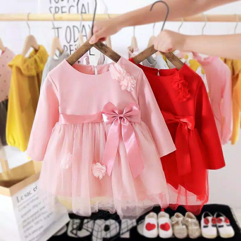Baju Anak Perempuan Impor Dress Bayi Import Lucu