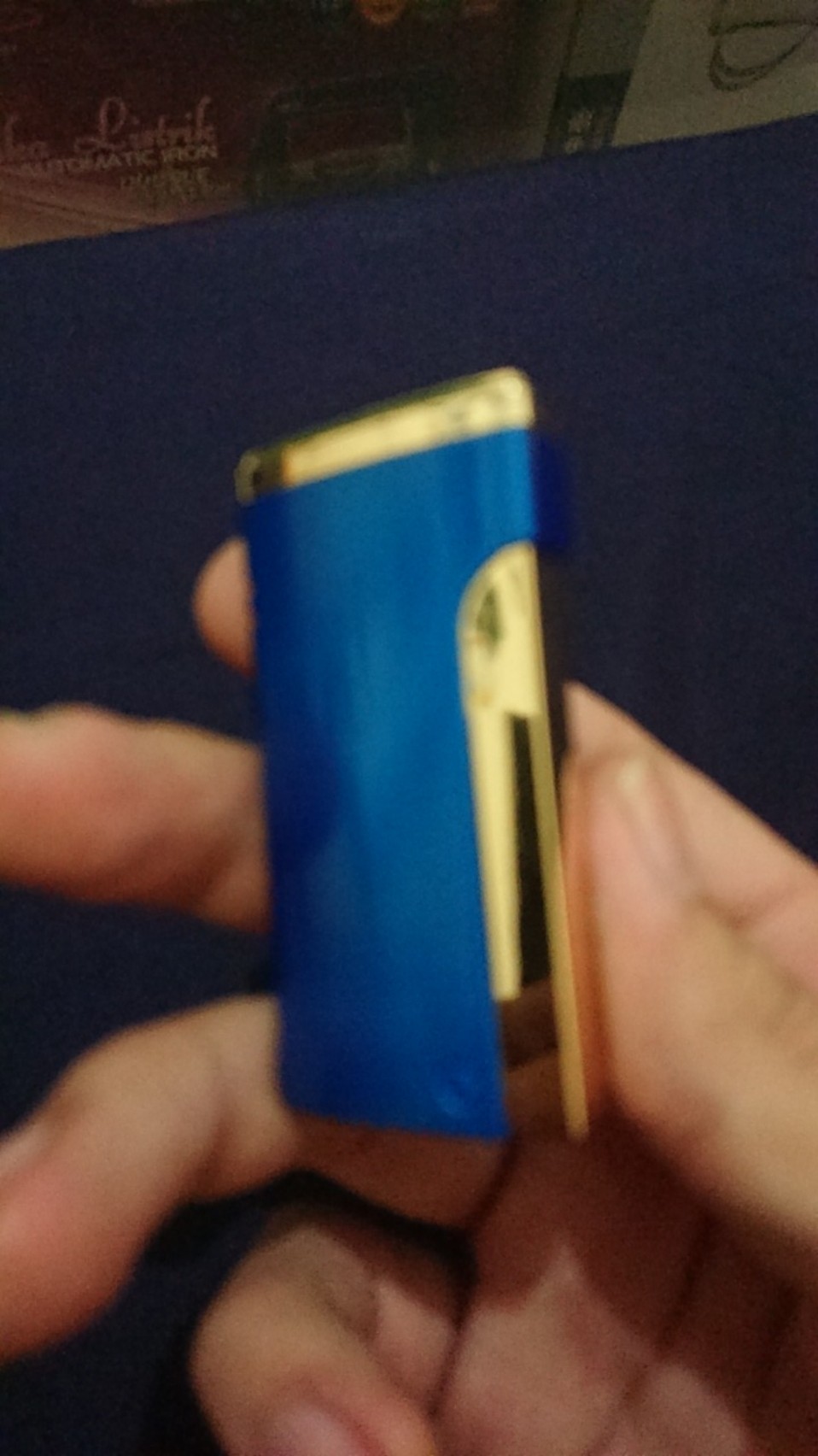 Mancis Korek Api Gas Laser Jet Crhoum Full Metal