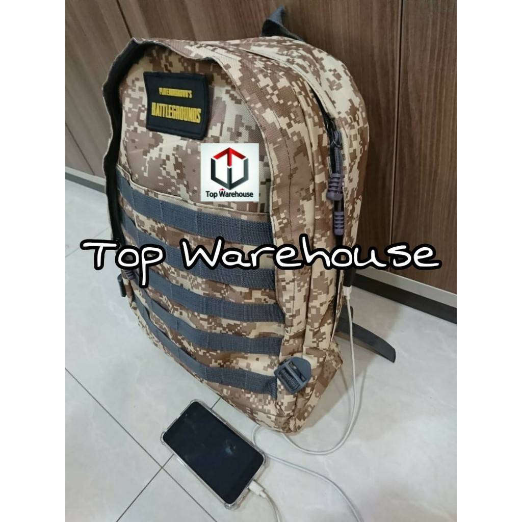 TW02-05 TAS BACKPACK PUBG // TAS BACKPACK ARMY MILITARY // TAS BACKPACK BATTLEGROUND