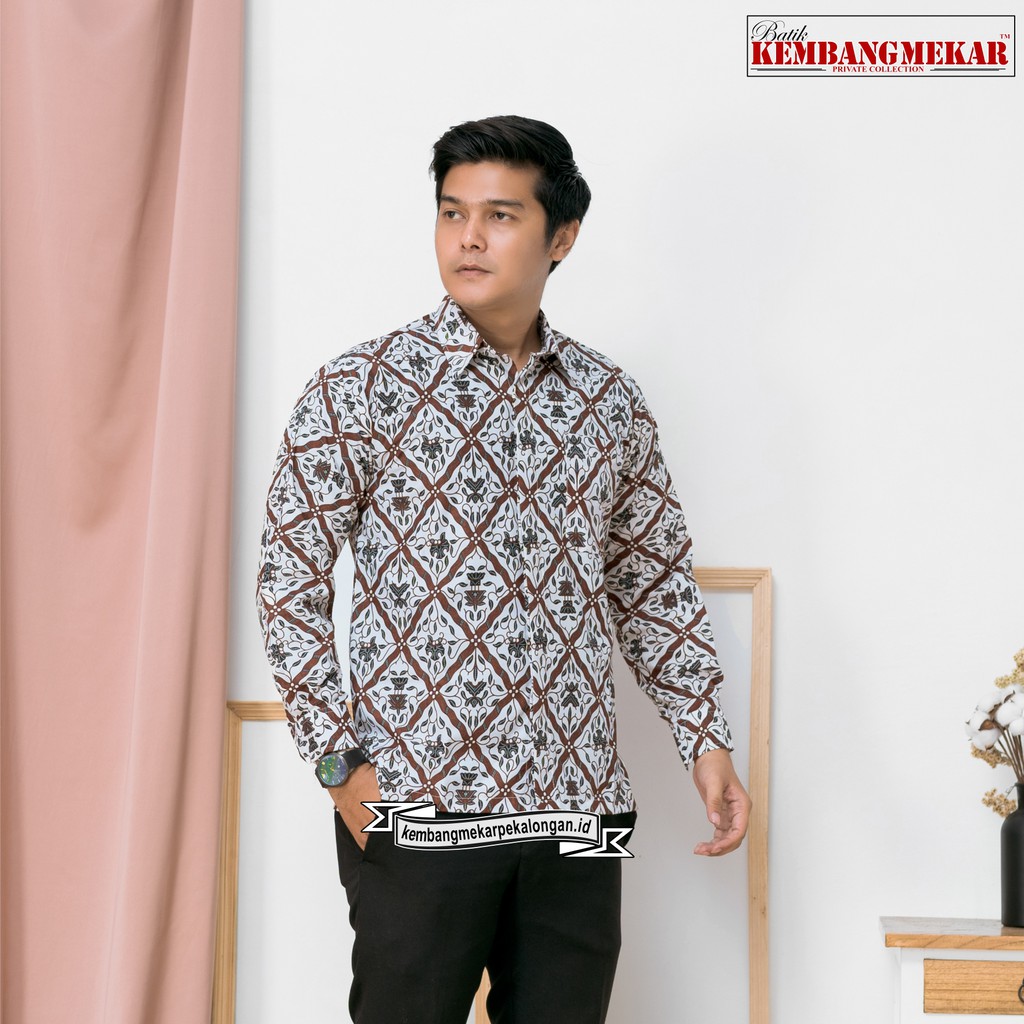 COUPLE EXLUSIVE KEMEJA DAN ROK WIRON BATIK PRIMISHIMA SIDO PUTIH