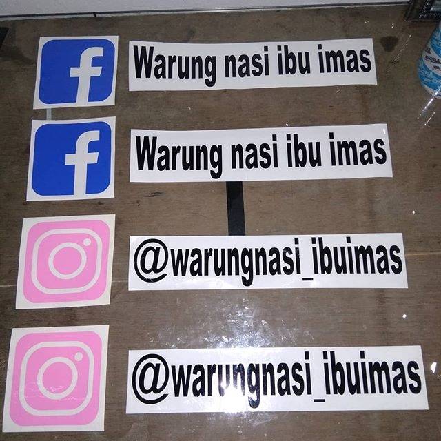 

Stiker nama / cutting sticker costum