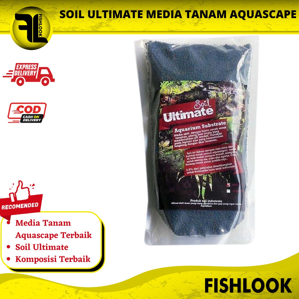 ultimate soil ultimatesoil media tanam aquascape