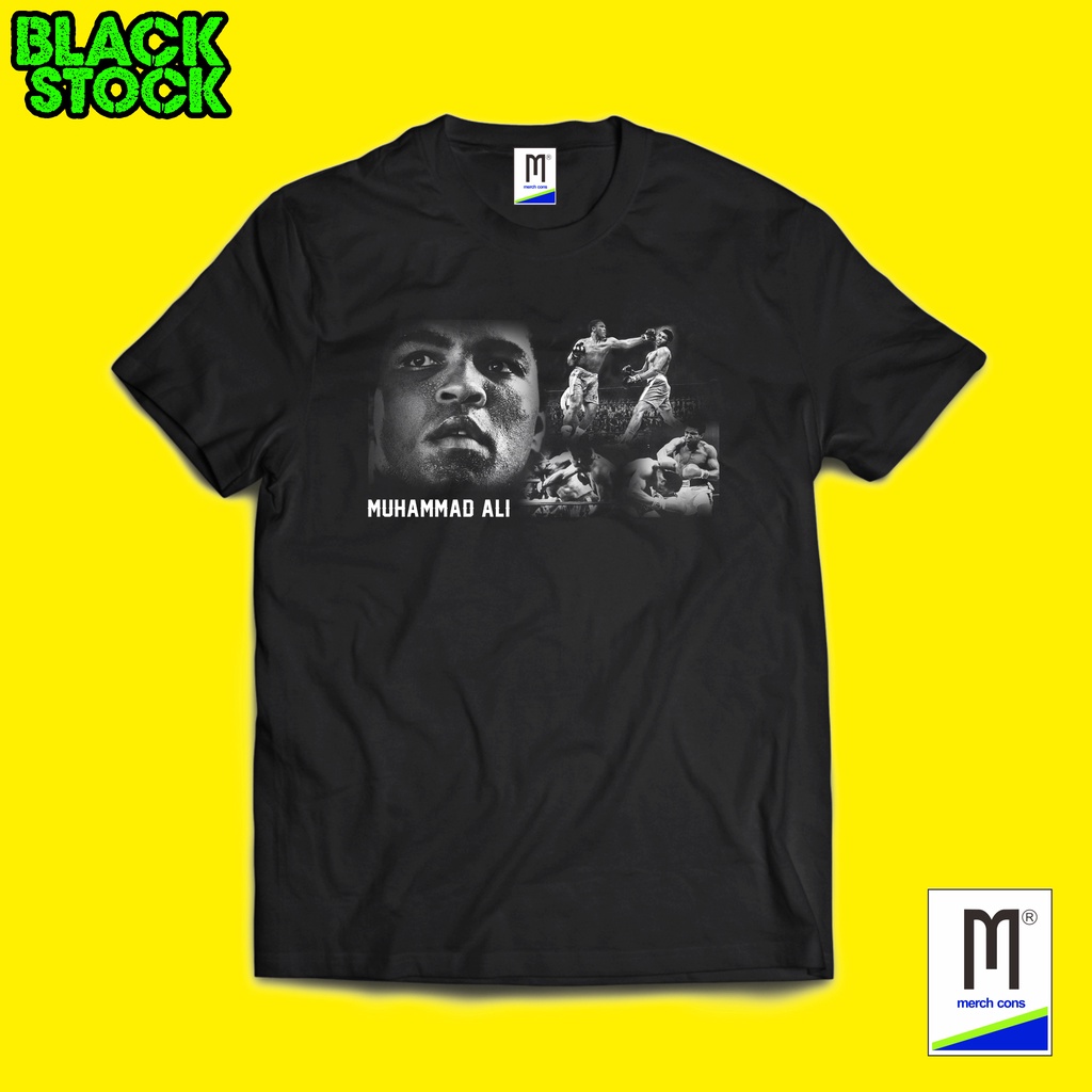 KAOS MUHAMMAD ALI TAG MERCHCONS SIZE LUAR/USA | KAOS BAND BOOTLEG UNOFFICIAL 30