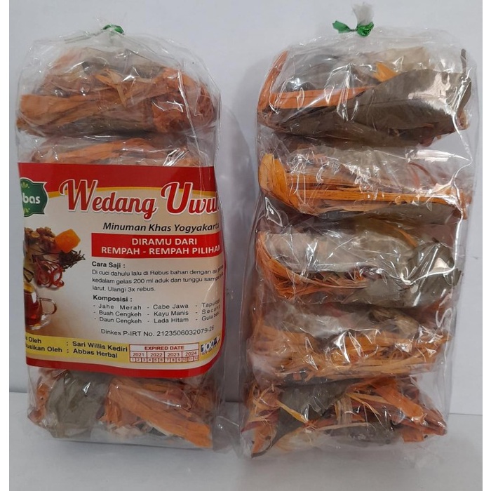 

201nhgg Wedang Uwuh Isi 5 Pcs Ds201Fs