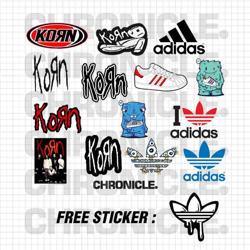 

STICKER VINYL KORN X ADIDAS