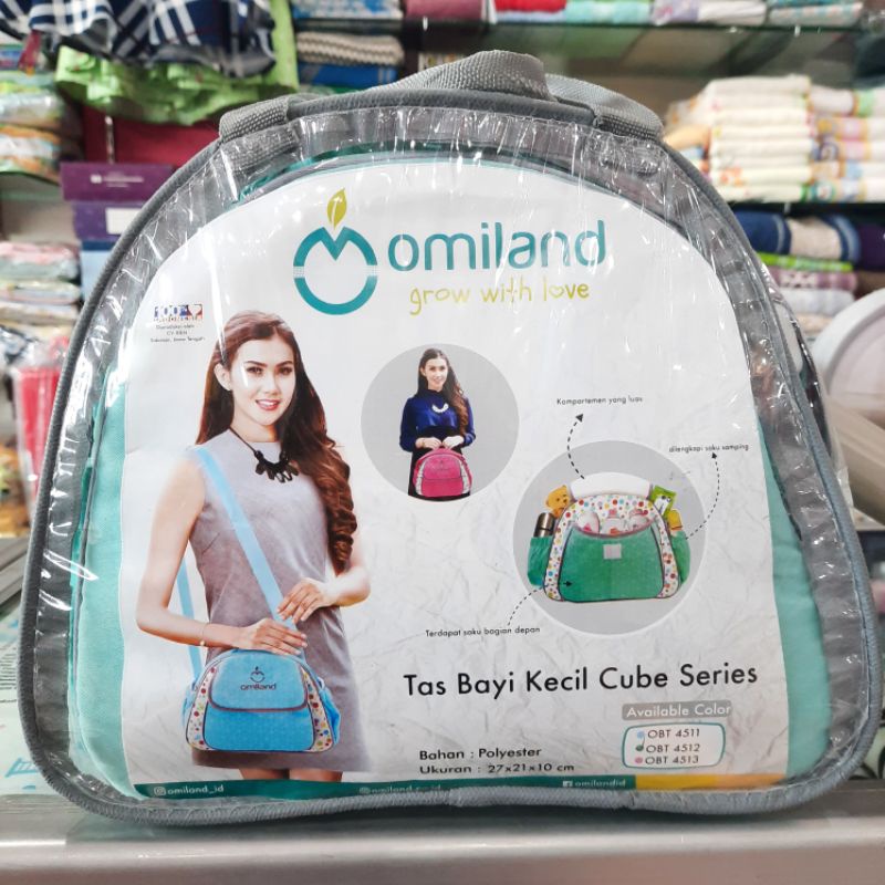 OMILAND TAS BAYI KECIL CUBE SERIES / TAS PERLENGKAPAN BAYI