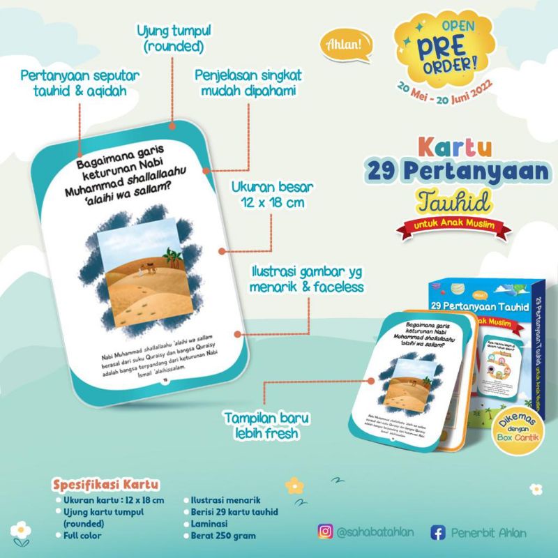 KARTU 29 PERTANYAAN TAUHID