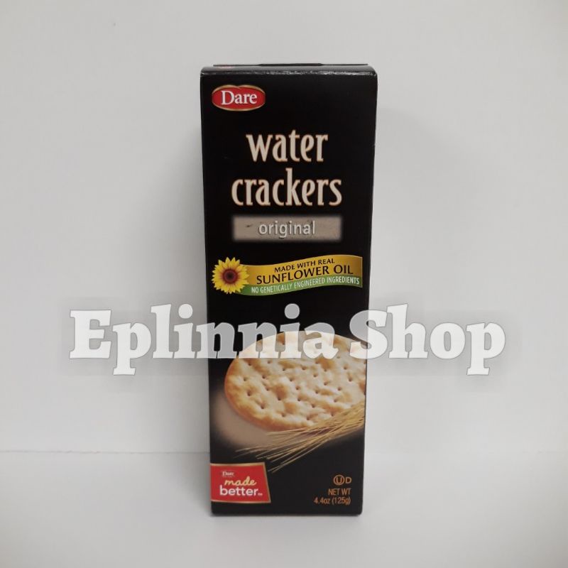 

Dare Water Crackers Original 125 gr - Krekers Original