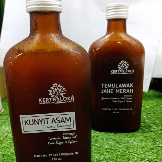 Kunyit Asem Dan Temulawak Jahe Merah 235g