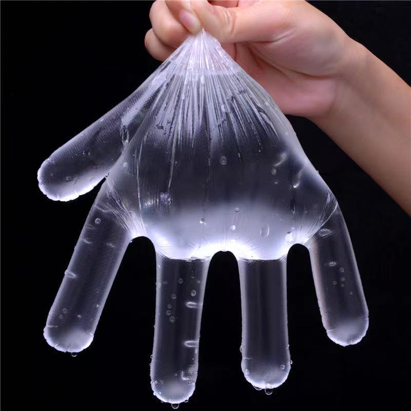 Sarung Tangan Plastik isi 100 Disposable Plastic Gloves