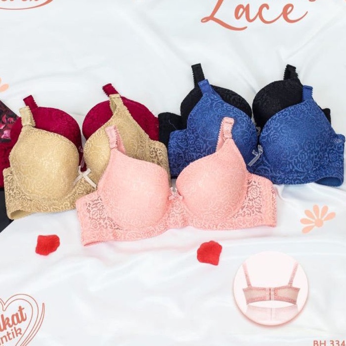 New Model Bra renda dengan kawat dan push up