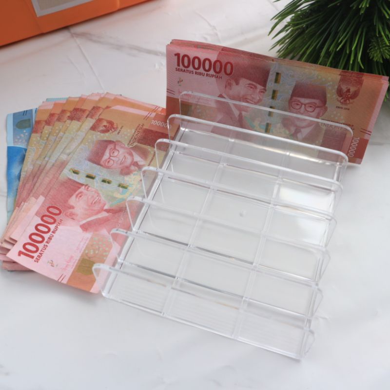 

RK standing money tray baki uang multifungsi untuk dompet disiplin keuangan