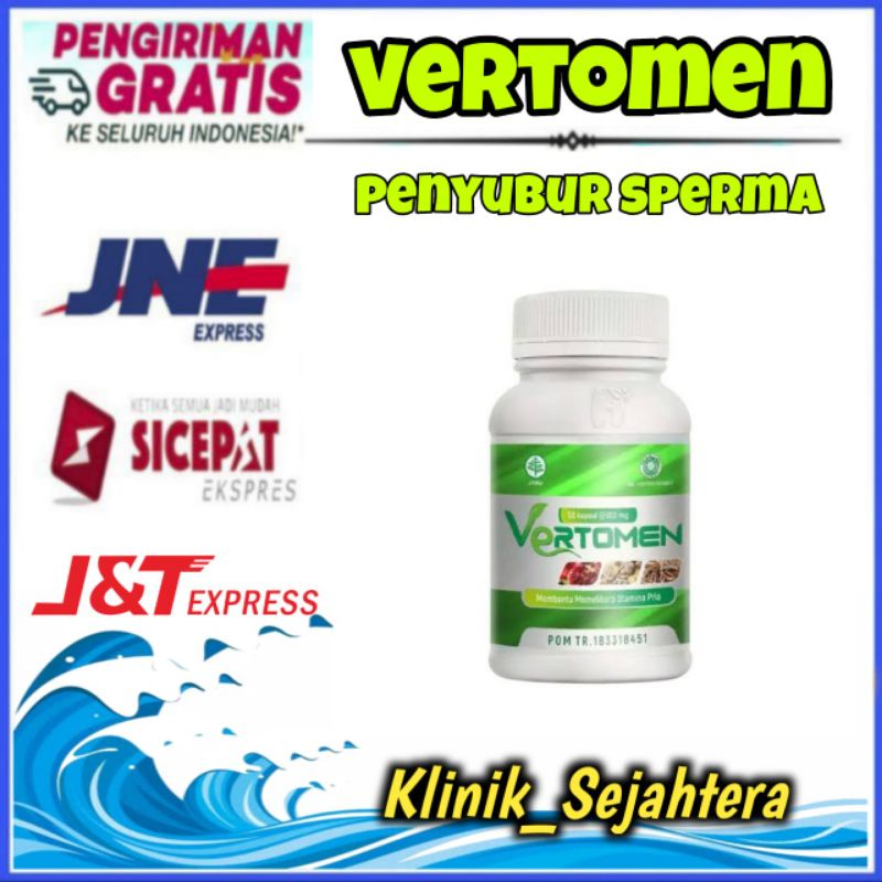 Vertomen Original Asli Obat Herbal Penyubur Sperma Pria 100% Manjur
