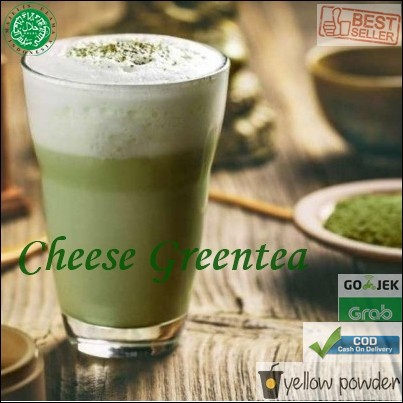 

MIX-CHEESE GREENTEA POWDER DRINK 1KG/Bubuk Minuman Varian Cheese Greentea