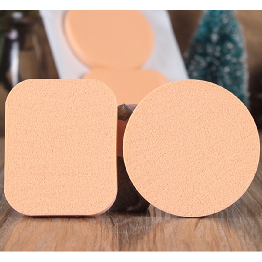 2pcs/set Sponge Wet Puff Air Cushion And Dry  Powder Foundation Liquid / Sponge Foundation Makeup Tool