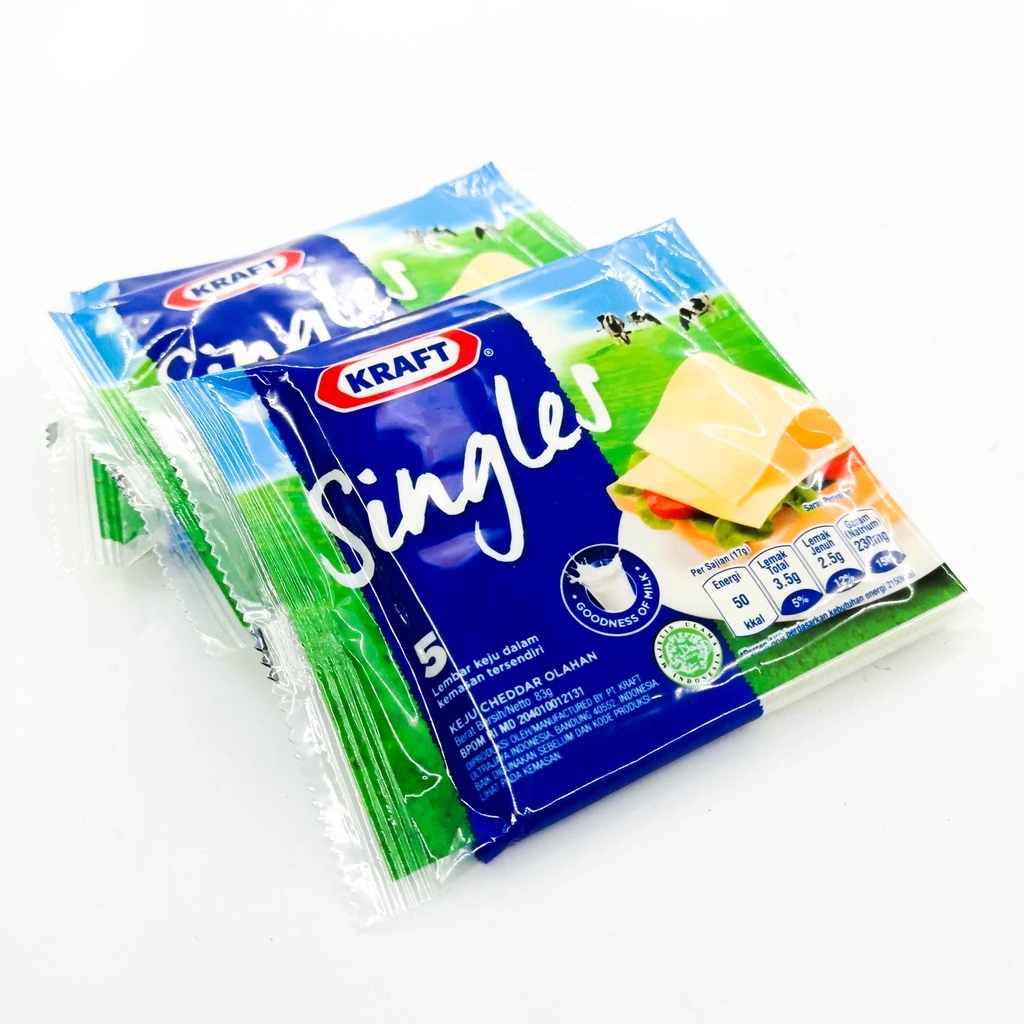 

KRAFT CHEDDAR SINGLES 5 SLICE 83GR