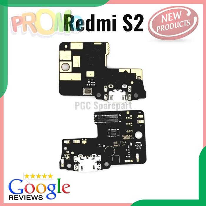 SPAREPART HP ORI FLEXIBLE KONEKTOR CHARGER MIC XIAOMI REDMI S2  FLEKSIBEL CAS PCB TERLENGKAP