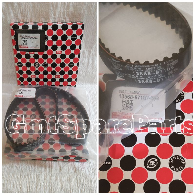 timing belt kuda zebra S89/espass S91/classy 1.3 cc 1300 asli original