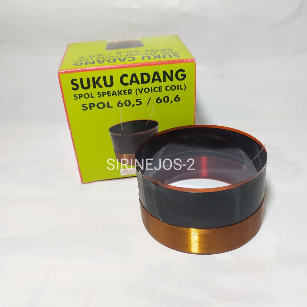 SPUL SPOL SPOOL SPEAKER Voice Coil 60.5 / 60.6 mm NELC