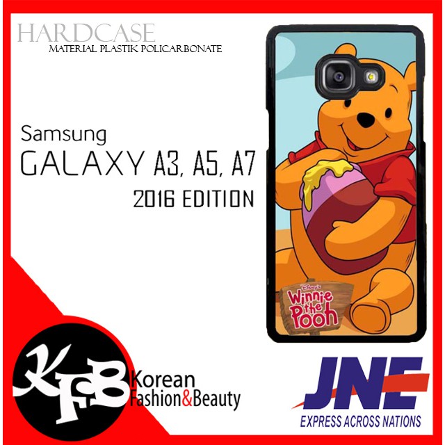 Case / Casing Hardcase Hp Samsung Galaxy A3, A5, A7 2016 winnie the pooh X4695
